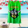 Canberra Raiders Paplūdimio rankšluostis, didelis, minkštas, greitai džiūstantis rankšluostis paplūdimiui, stovyklavimui, plaukimui