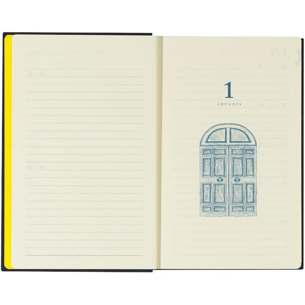 Midori  Midori  Designphil Midori  Midori  Diary 10 Year Continuous Door Navy Blue 12397006 Navy