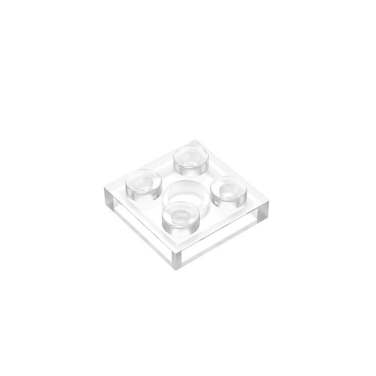 20Pcs MOC Parts 3022 94148 Plate 2 X 2 Compatible Bricks DIY Assmble Building Blocks Particle Kid Puzzle Brain Toy Birthday Gif