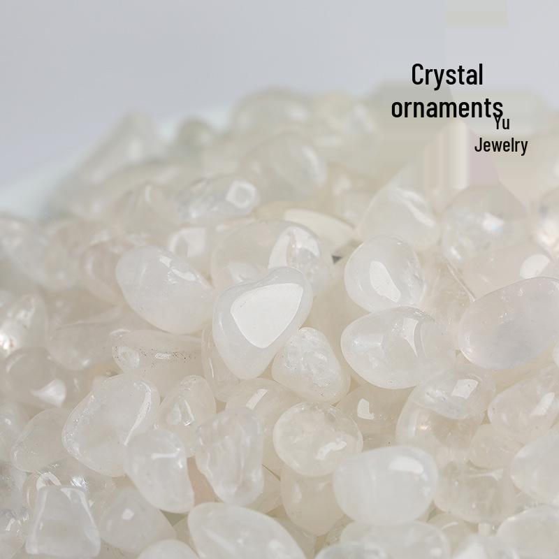 Natural White Crystal Gravel for Aquariums, Flower Pots, Landscaping, and Decorative Ore Panning