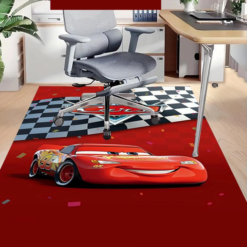 Cars Movie Poster Carpet For Playroom Bedroom Living Room Sofa Home Decorkids Game Area Rug Nonslip Floor Mat