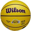 Wilson NBA Player Icon LeBron James Mini Ball, Unisex Yellow Basketball