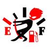 Autostickers Hoge Brandstofconsumptie Stickers Boze Jongens Brandstofmeter Leeg Stickers Auto Waterdicht DIY Decor