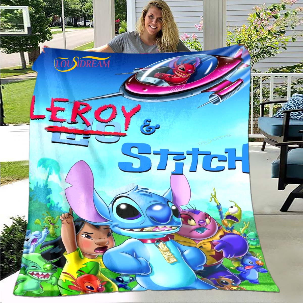 

Супер прозрачное 3D стежковое одеяло для офиса, дома, пешего туризма, пикника, толстое одеяло, модное покрывало, фланелевое одеяло 75x90cm