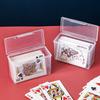 Caja de Almacenamiento de Plástico Transparente para Cartas de Juego Tarjeta de Juego Ultraman Tarjeta de Identificación Tarjeta de Tarjeta Tarjeta Tarjeta Almacenamiento de Tarjetas de Visita