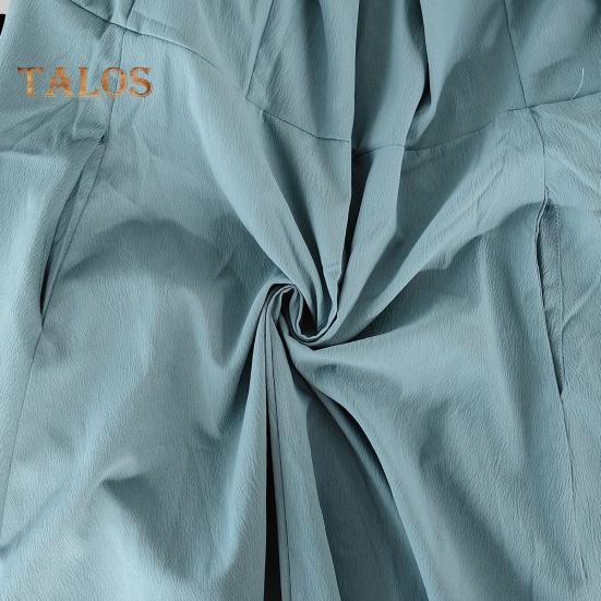 Fall Spring Women Dress Slim Waist Long Sleeves Split Hem Pure Color Lapel V Neck Shirt Type OL Commute Dating Maxi Dress