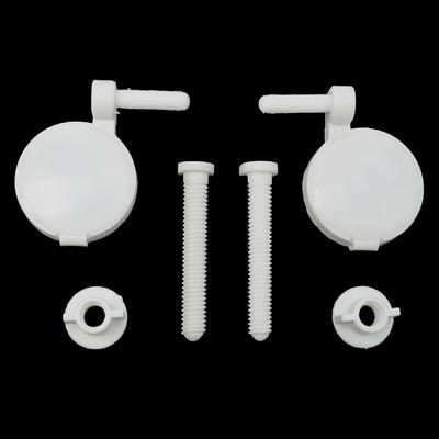 Kit d'accessoires de fixation en plastique ABS, vis de toilette 69*46mm