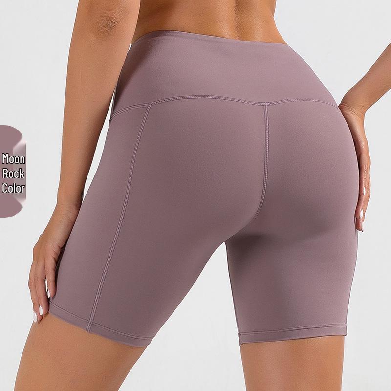 Autumn/Winter 2025 Women's High-Waisted Tummy Control Cycling & Yoga Shorts