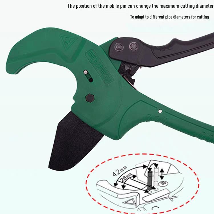 SATA 97351 Quick Pipe Cutter for PVC, PPR, and PE Pipes