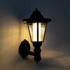 Retro Solar Wall Lights Outdoor Hexagonal Lamp IP65 Waterproof Fence Light LED Landscape Lighting for Courtyard Garden Decor