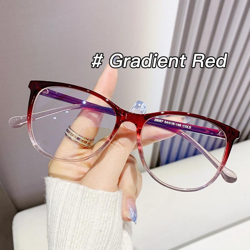 Fashion Glasses for Women Retro Transparent Glasses Anti Blue Light Eyeglass Frame Luxury Brand Design Four Seasons Spectac
