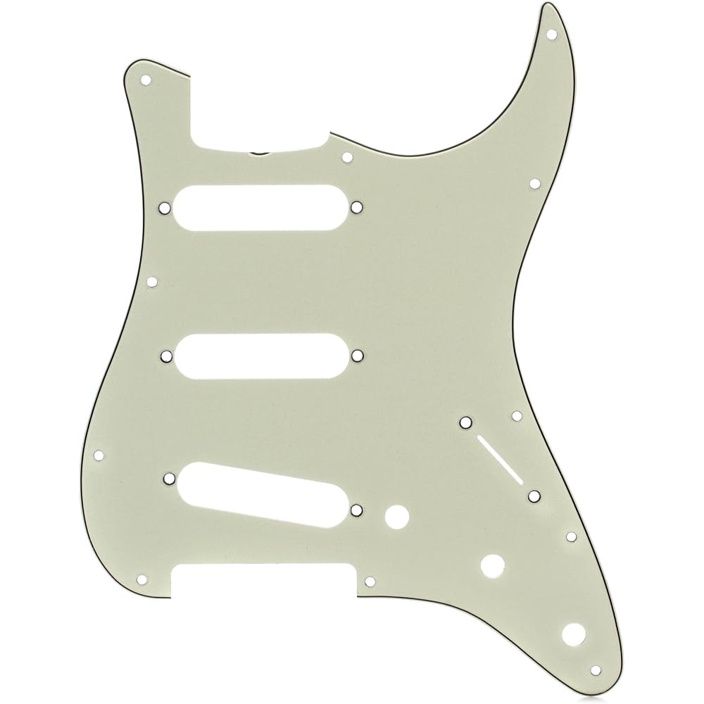 Fender Pickguard 11-HOLE '60S VINTAGE-STYLE STRATOCASTER® S/S/S PICKGUARD, MINT GREEN