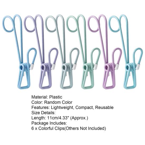 6Pcs Towel Clips Good Load-bearing Compact Durable Unique Sturdy Sock Laundry Chip Hooks Storage Racks for Home