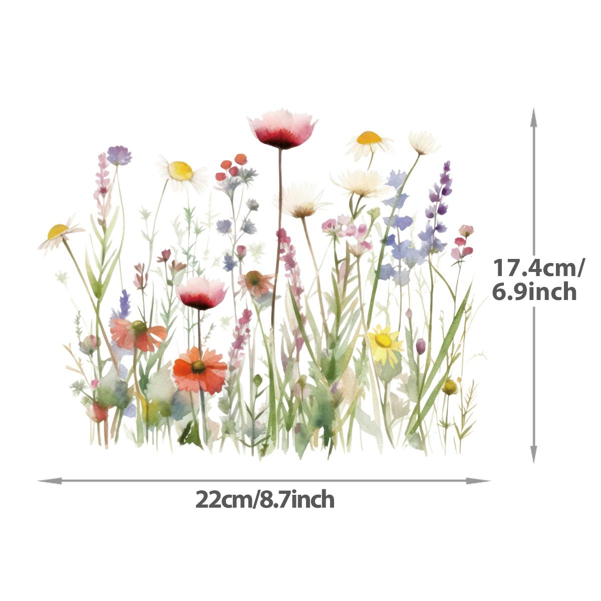 

Яркие цветы Термотрансферные наклейки Принт на футболку Платья Термопресс Аппликация Сделай сам Мультяшные цветы Нашивки Красивые