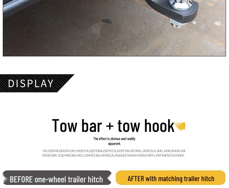 Reinforced Off-Road Hitch Hooks for Ford Ranger