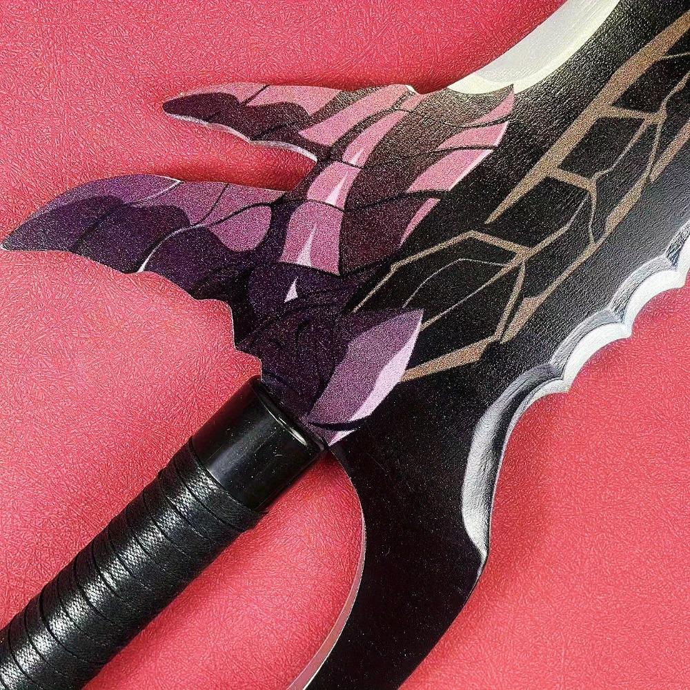 20/23inch Solo Leveling Kanata Shun Anime Cosplay Prop Knife Wooden Real Japanese Katana Samurai Sabre Sword Mizushino Toy Gift