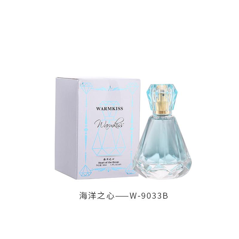 Crystal Love Ocean Heart Diamond Perfume Lasting Light Fragrance Men's and Women's Perfume