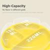 Cute Baby Infant Dining Plate Anti Slip Toddle Training Sucker Dishes Tableware
