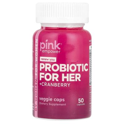 Probiotico per Lei + Mirtillo Rosso, 50 Capsule