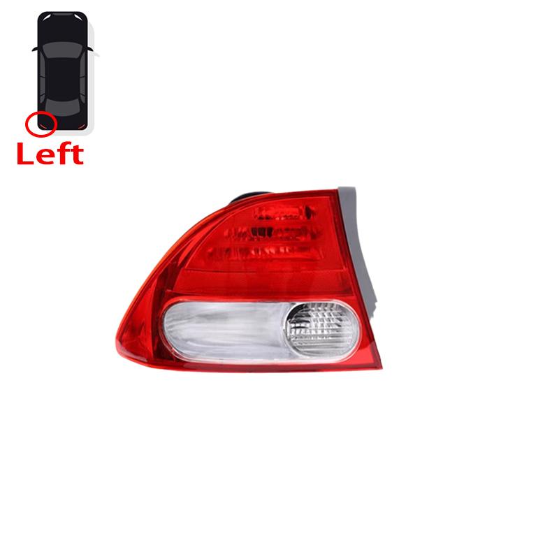 Car Rear Taillight Brake Light For Honda Civic 2006 2007 2008 2009 2010 2011 Tail light Assembly Without Light Bulb