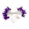 10FT 20LEDs Halloween String Lights Purple Spider Shaped Decorative Hanging Lights Waterproof Battery Operated Lighting