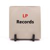 Black Metal Small Vinyl Record Stand Rust-proof LP Records Storage Shelf  Tabletop