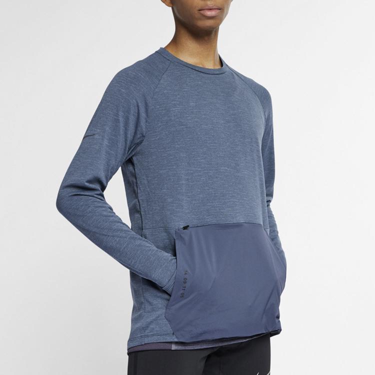 Nike Tech Sphere Transform 2-in-1 Lauf- und Fitness-Kapuzenjacke Herrenjacken Tiefblau AR1710-427