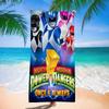 M-Mighty M-Morphin Power Rangers Big Microfiber Beach Towels Dry Towel Sand Beach Towels Pool Towel for Travel Swim Pool Yoga