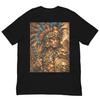 Aztec Skull Warrior T-Shirt, Ancient Tribal Fighter Shirt, Mesoamerican Warrior Graphic Tee