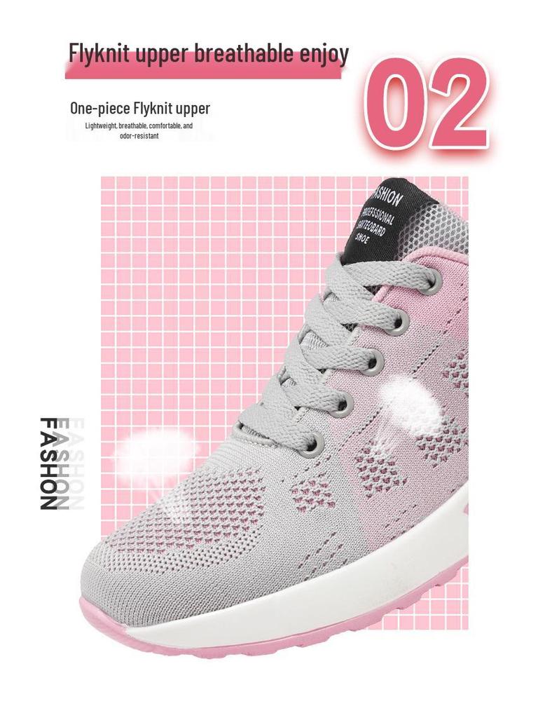 2025 Women's Plus Size Fashion Sneakers with Soft Sole & Air Cushion