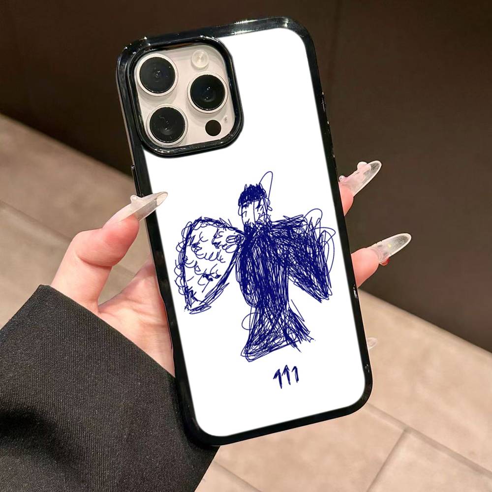 Singer M-Milo J Phone Case For Iphone 16 15 14 13 12 11 Pro Max Plus Shockproof TPU+PC Hard Case