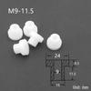 Nylon Wear-Resistant Insulating Step Washer Bolt Liner - Male-Female Screw Bushing