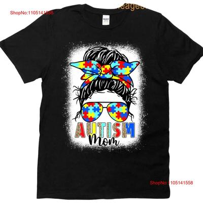 Autism Mom Life For Mothers Day T Shirt Vintage Stylish Soft Comfortable Homme Fashion Designer Clothes Breathable