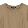 Rap Round Neck Shirred Belted Long Dress Ar3Wo861