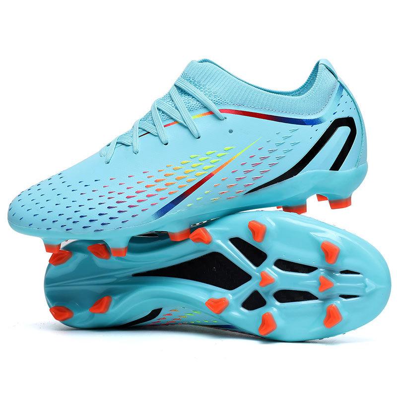 World Cup new TF broken nail football shoes male students adult grass training AG long nail competition kicking shoes