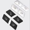 2025 Hot Racing Grills ABS Car Styling Door Unlock Buttons Trim Cover Stickers For Mercedes Benz A B C E GLA CLA GLK GLE CLS ML