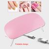 UV LED Lamp Nail Polish Dryer Mini USB Cable Foldable Portable Mouse Shape For Home Travel