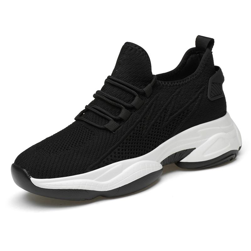 

Летние сетчатые кроссовки на платформе Мужские туфли-лифты Дышащие Повседневные Спортивные 6 см 8 см Увеличение роста обувь Выше Мужской Лифт Высокий 36