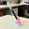 Funny Pen Cup 3D Printed Melting Ice Cream Holder, Novelty Cone Desk Cute Stationery Storage Stand, Desktop Organizer, Decorative Figurine for Office