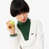 [lacoste] Women's Tennis Heritage Half-Zip Sweatshirt SF8634-55NX0N