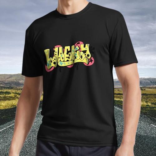 New Shirt Graffiti lettering Lucky Active T-Shirt Funny Size S - 5XL L