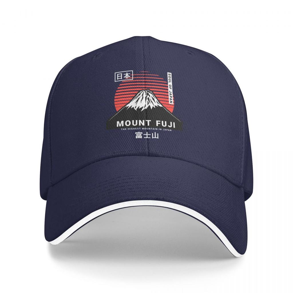 Baseball Caps Japanese Style Mount Fuji 2025 Customized Unisex Outdoor Summer Caps