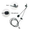 Type-C Plug Interface In-Ear Referee Headset Suitable For EJEAS V6 Pro+ /V4 Plus Motorcycle Helmet Bluetooth Intercom Headset