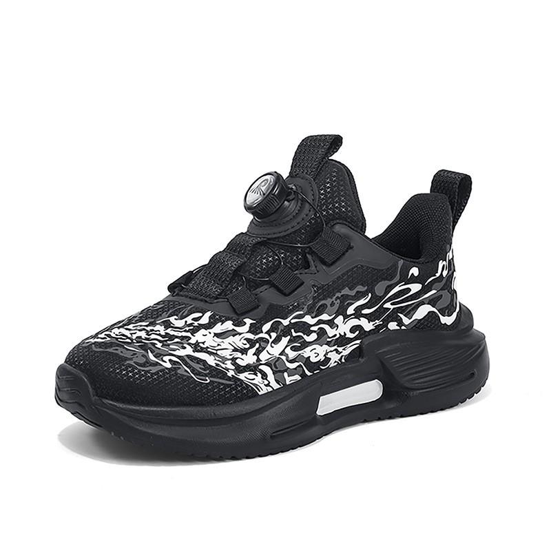 Boys Running Shoes Kids Outdoor Sport Sneakers Waterproof Breathable Lightweight With Rotary Buckle