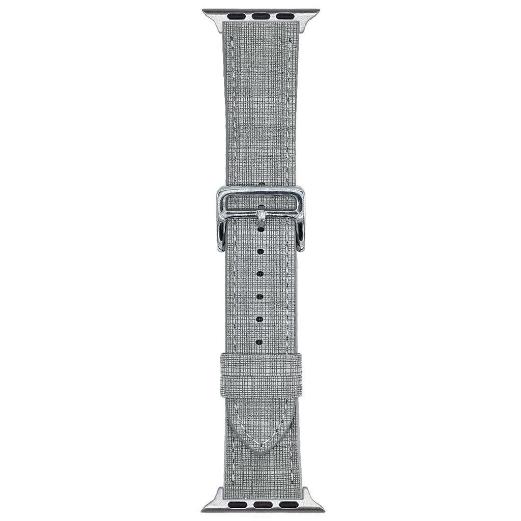 Watch Band For Apple Watch Series 10 Ultra 9 8 7 SE 6 5 4 3 2 1 46mm 49mm 45mm 44mm 42mm Braided Checkered Pattern Leather Wrist Strap