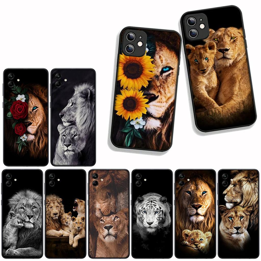 for OPPO A18 A16 A17 A38 A54 A40 A60 A80 A78 A79 A57 A55 A96 A15 A12 a53 Phone Cover Case Art Lion