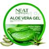 Neat Everyday Pure Aloe Vera Gel 200g | With Vitamin E | Hydrates, Soothes Sunburn & Irritated Skin | For Face, Hair & Scalp | Non-Sticky | Paraben