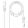 NANO CABLE Network Cable Rj45 Utp Nanocable 10.20.0400-l30 Cat.6/ 30cm/ White
