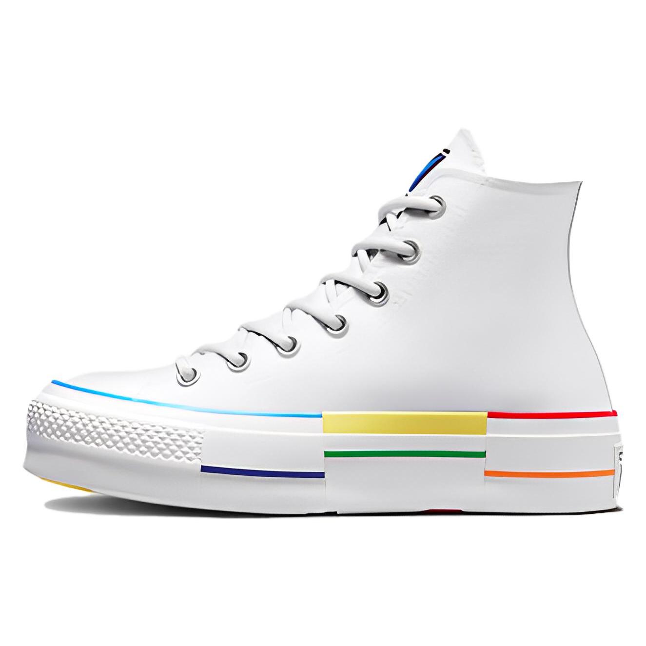

New Chuck Taylor All Star Converse Lift High Pride Proud To Be A06031C 35