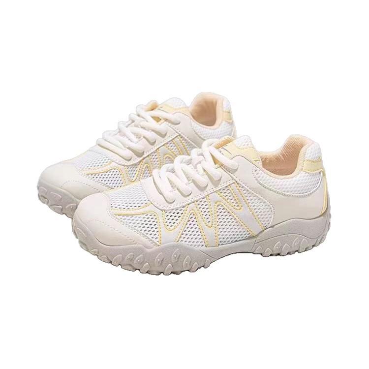 Popular super fire breathable mesh sports moral training shoes women's 2025 summer new versatile casual little white women's shoes